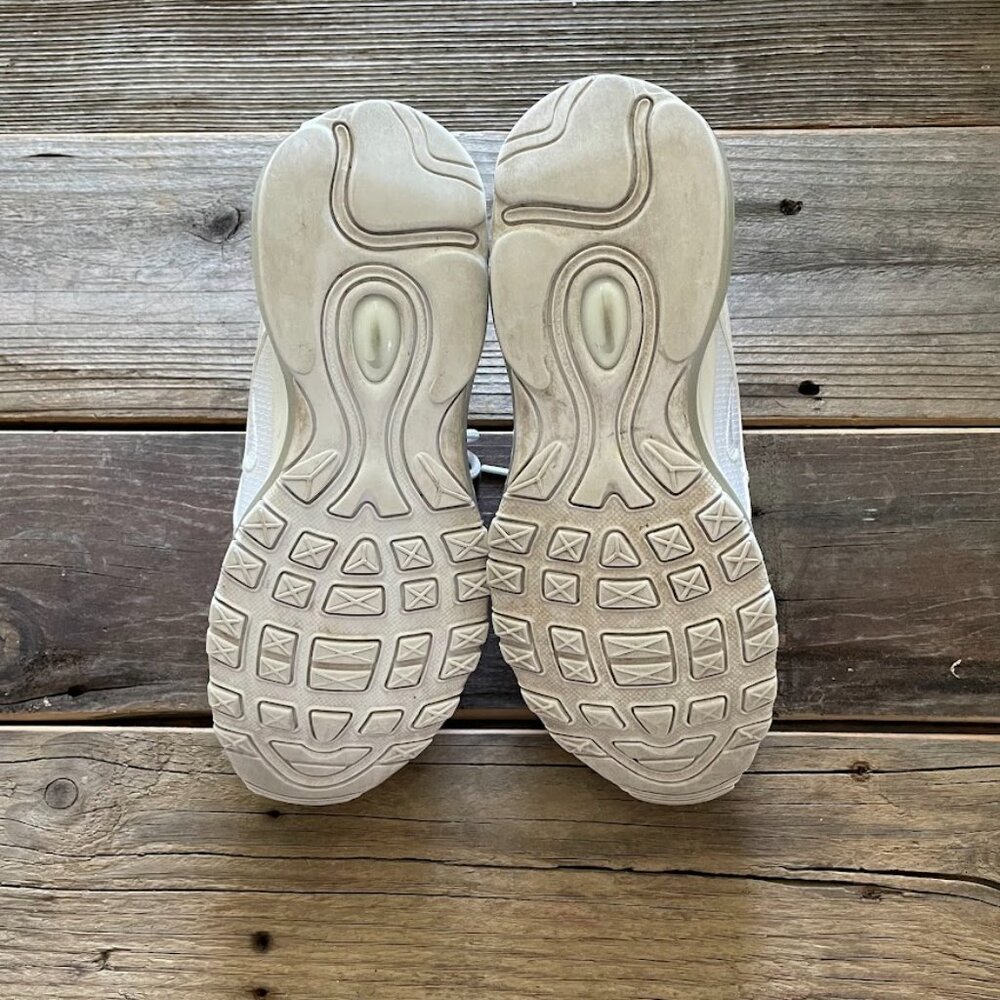 Women Size 6.5 / Size 5 Youth Nike Air Max 97 White Running Shoes Sneakers - Picture 8 of 8